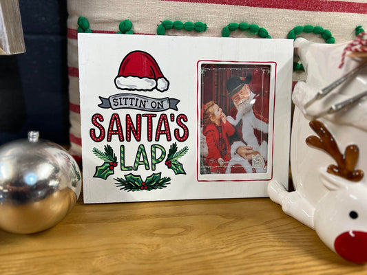 Santa Hat Frame