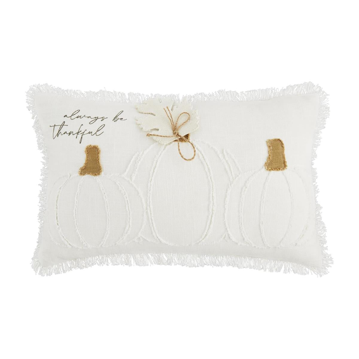 White Pumpkin Pillows