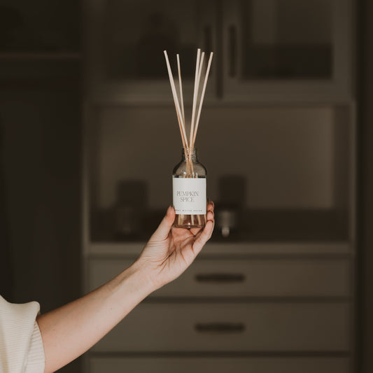 Pumpkin Spice Clear Reed Diffuser