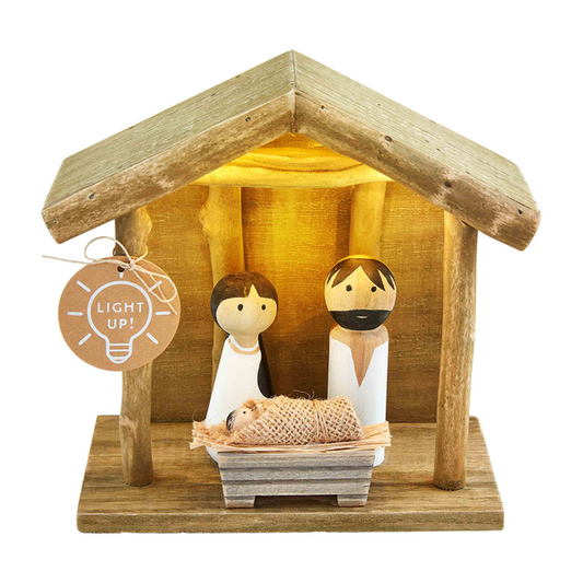 Light-Up Nativity