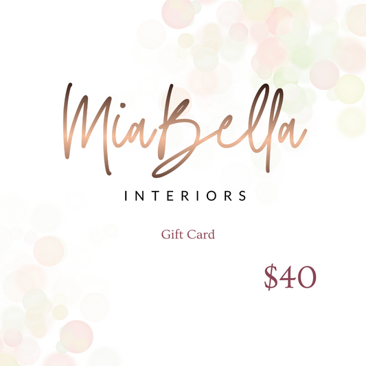 Mia Bella $40 Gift Card